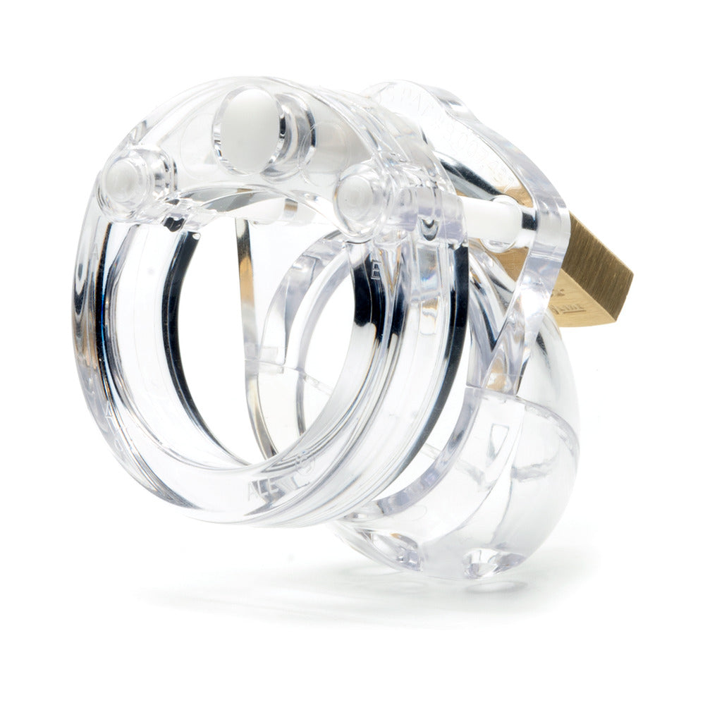 Mini Me Clear Male Chastity 1.25" Length