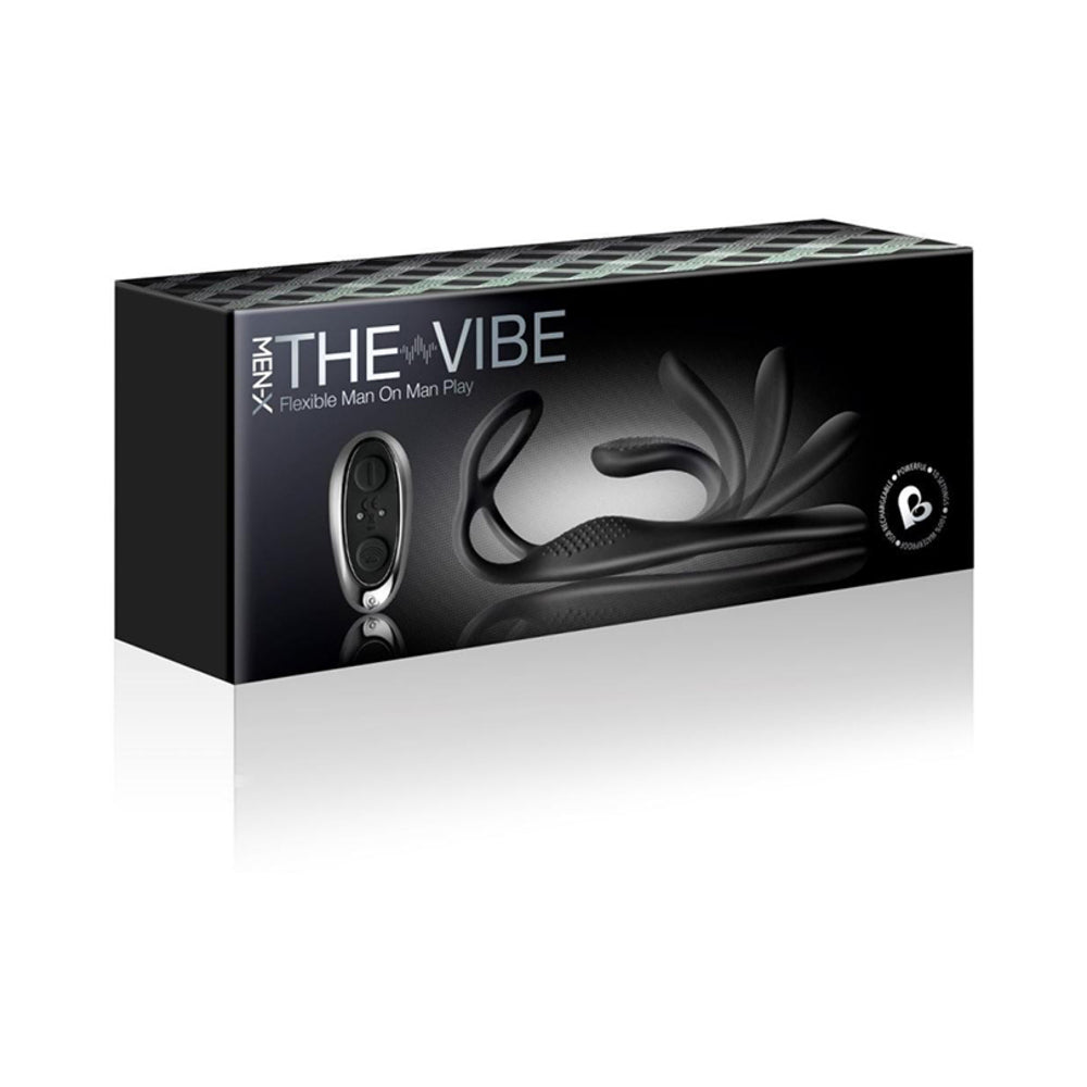 The Vibe C Ring And P Spot Stimulator Black –