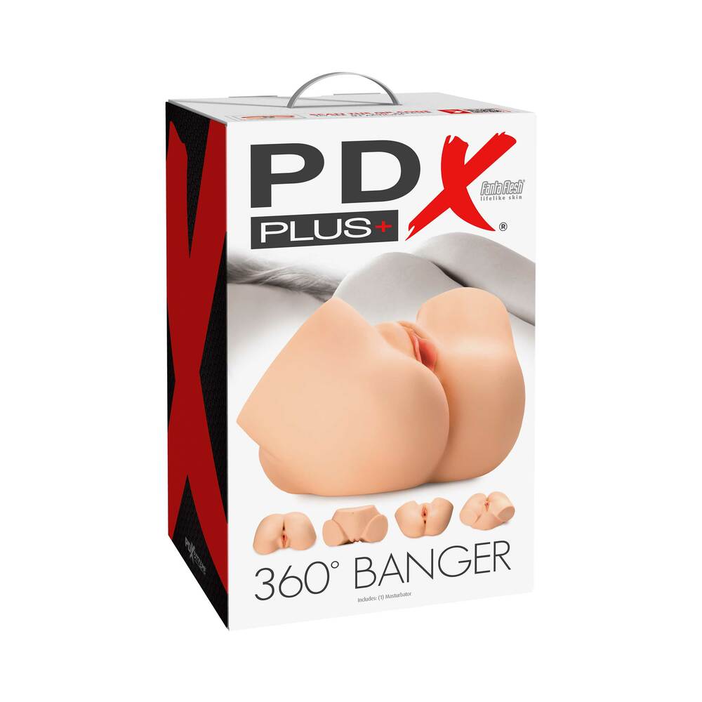 Pdx Plus 360 Banger Masturbator Light