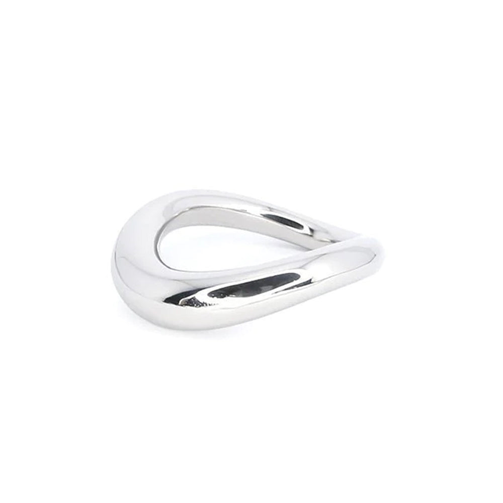Oxy Ergonomic Cock Ring Stainless Steel 1.6 In.