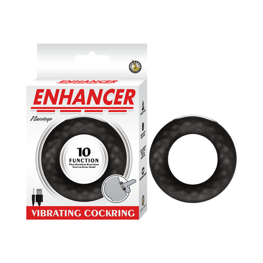 Enhancer Vibrating Cockring Black