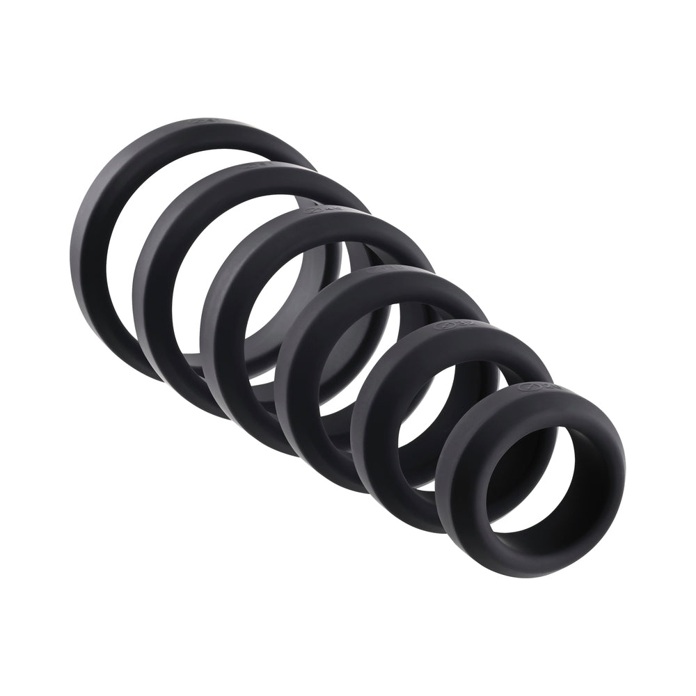 A&E 6-Piece Penis Ring Set