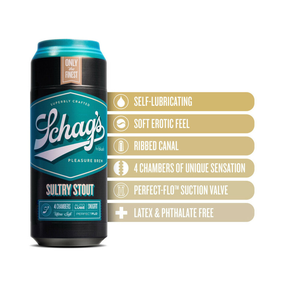 Blush Schag's Sultry Stout Stroker - Frosted