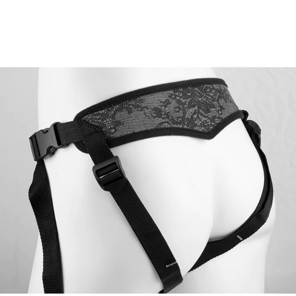 Dillio Platinum Body Dock SE Strap On Harness - Black
