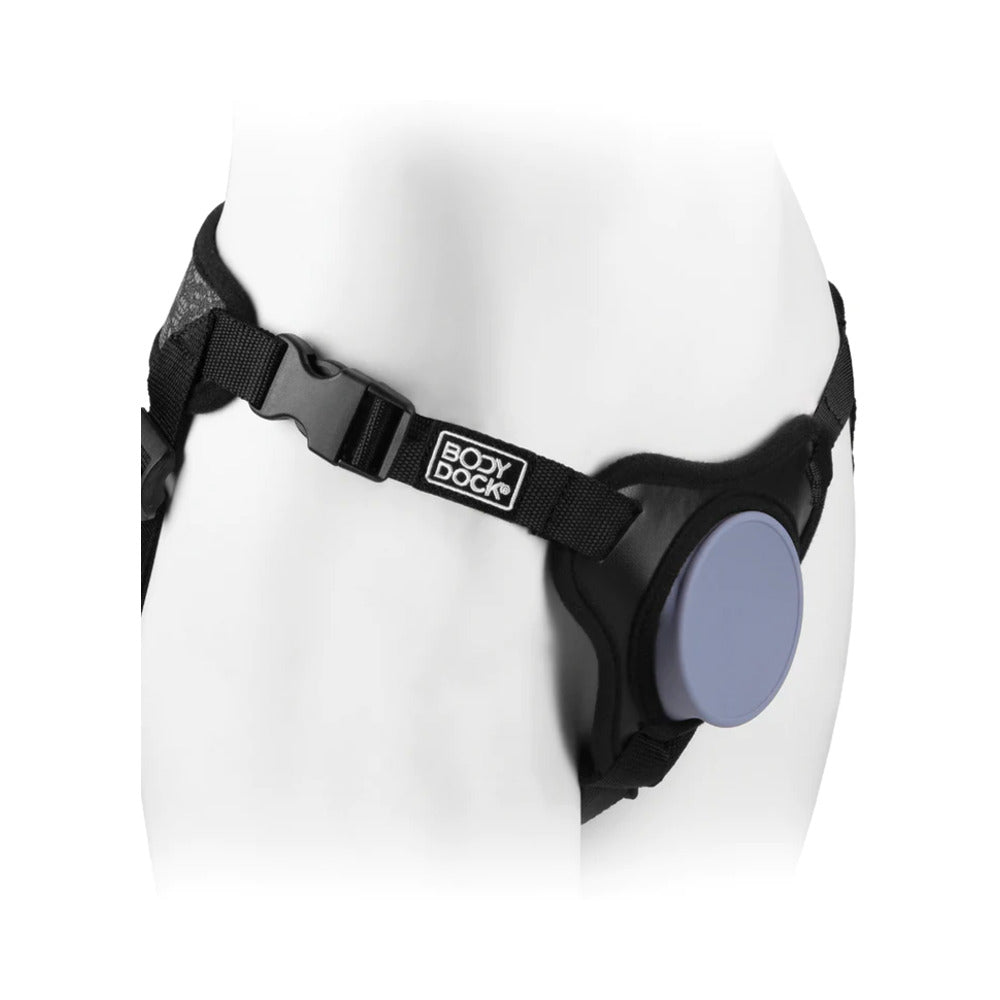 Dillio Platinum Body Dock SE Strap On Harness - Black