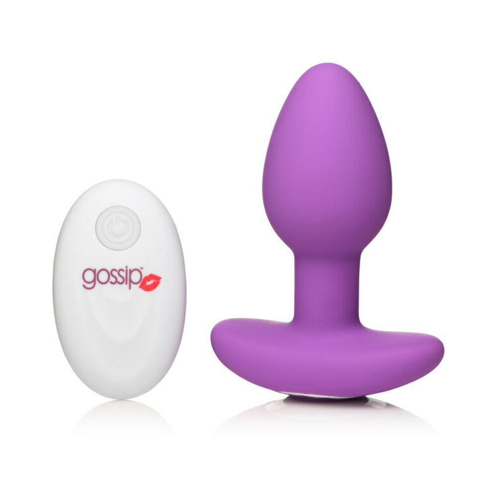 Gossip Pop Rocker 10-function Rechargeable Butt Plug Violet