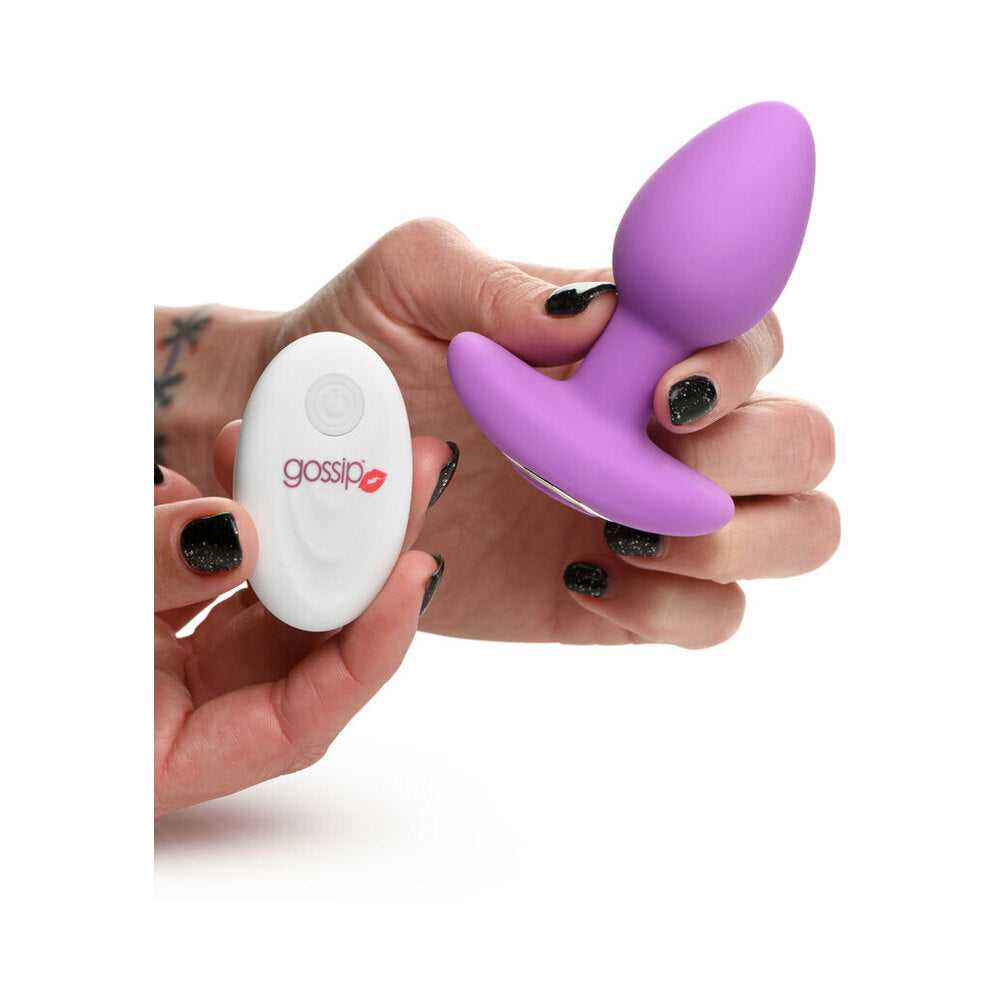Gossip Pop Rocker 10-function Rechargeable Butt Plug Violet