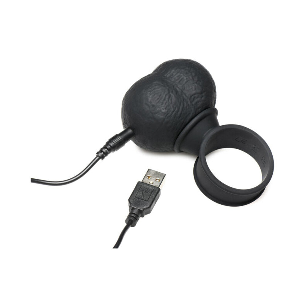 Jock 28x Vibrating Silicone Balls Large Black