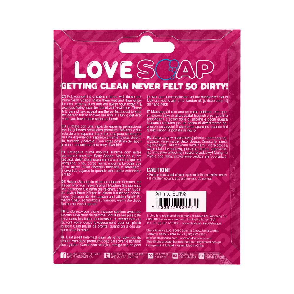 S-line Heart Soap - Wash Me