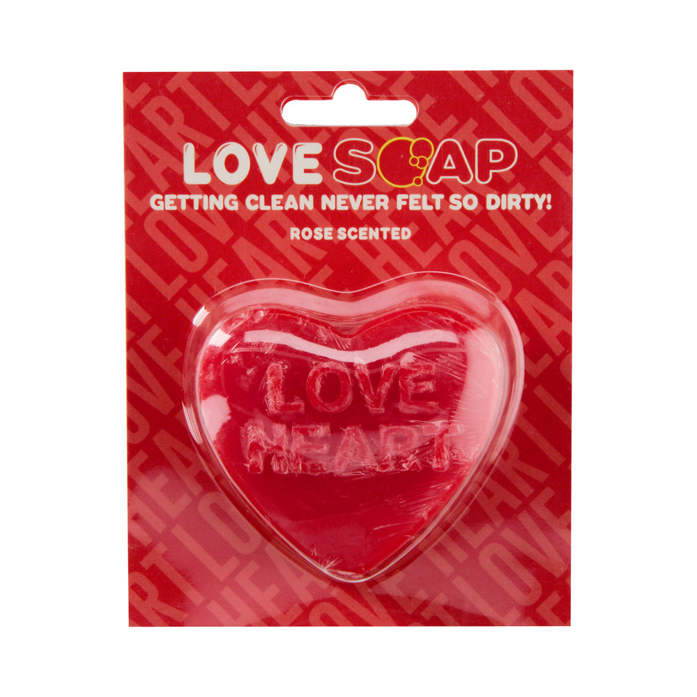 S-line Heart Soap - Love Heart - Rose Scented