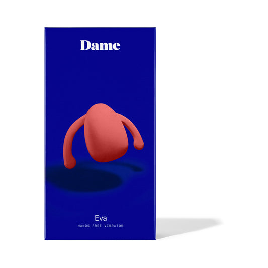 Dame Eva Hands Free Vibrator - Papaya
