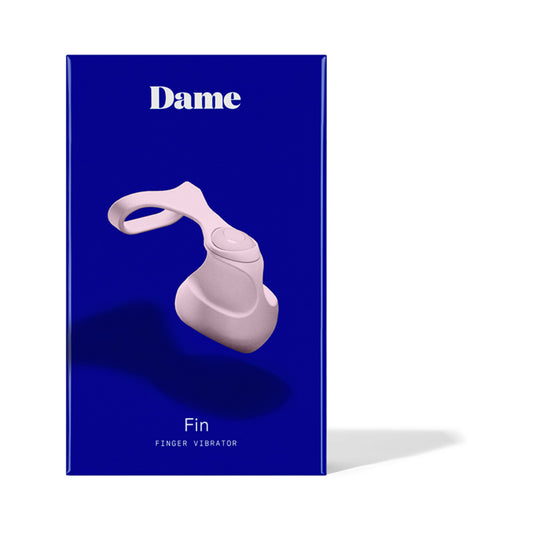 Dame Fin Finger Vibrator - Quartz