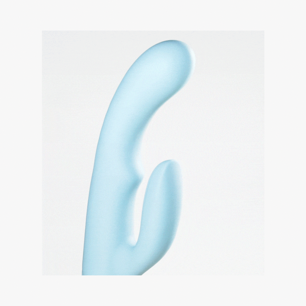 Femme Funn Balai Side to Side Swaying Rabbit - Light Blue