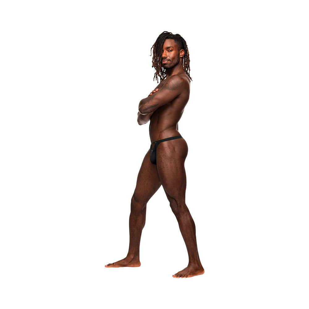 Male Power Magnificence Micro V Thong Black S/m