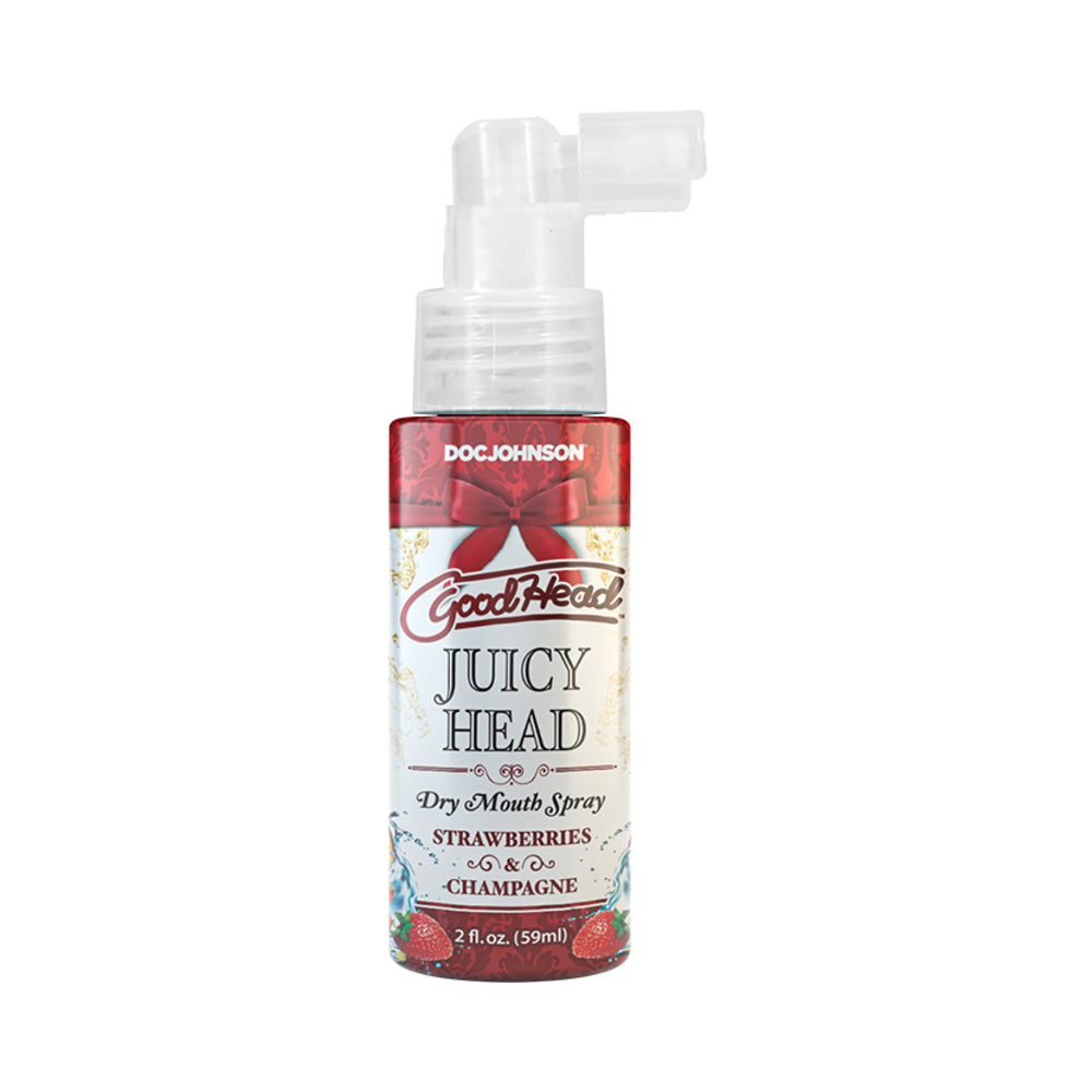 Goodhead Juicy Head Dry Mouth Spray Strawberries&champagne 2oz