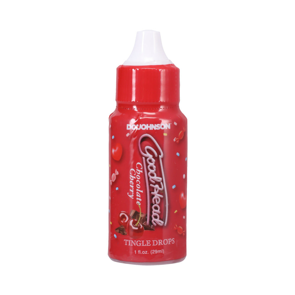 Goodhead Tingle Drops Chocolate, Chocolate Cherry, Chocolate Strawberry 3-pack 1 Oz.