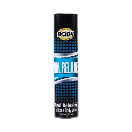 Body Action Anal Relaxer Silicone Lubricant - .5 oz