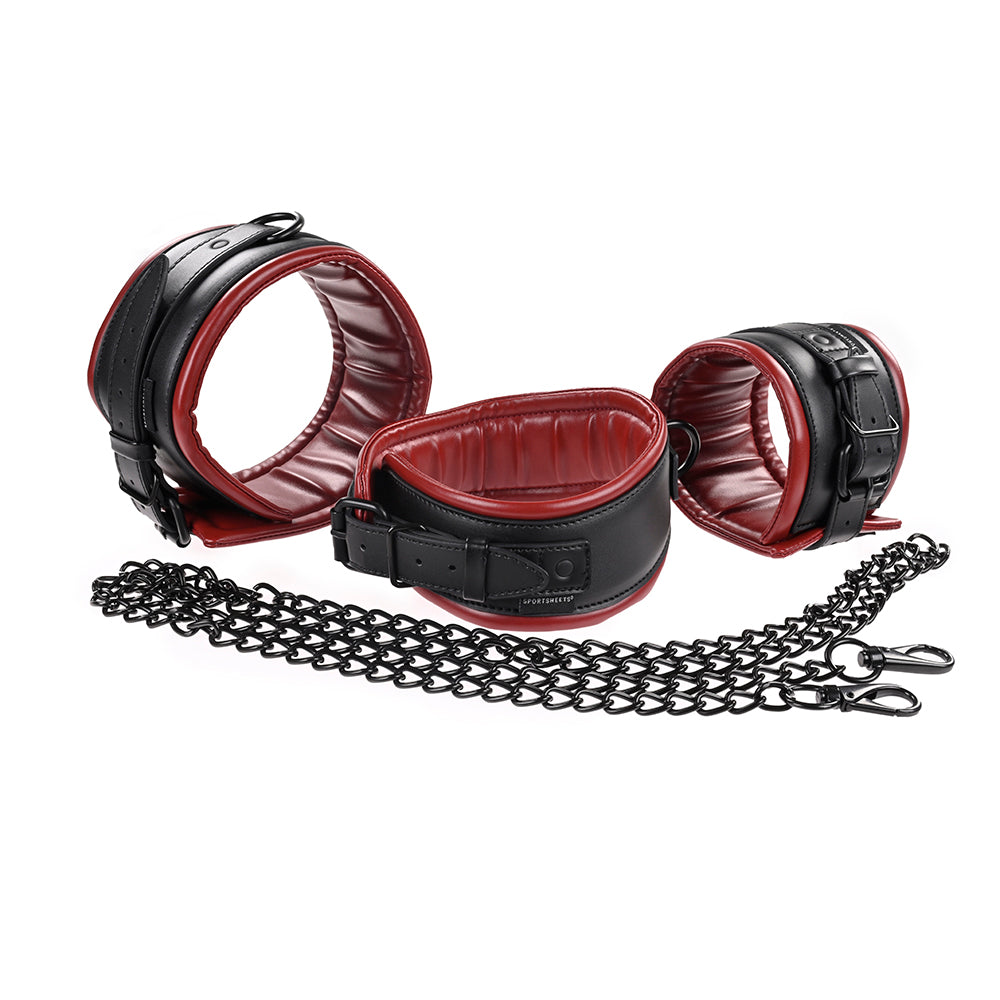 Sportsheets Saffron Chained & Tamed 3-piece Bondage Kit