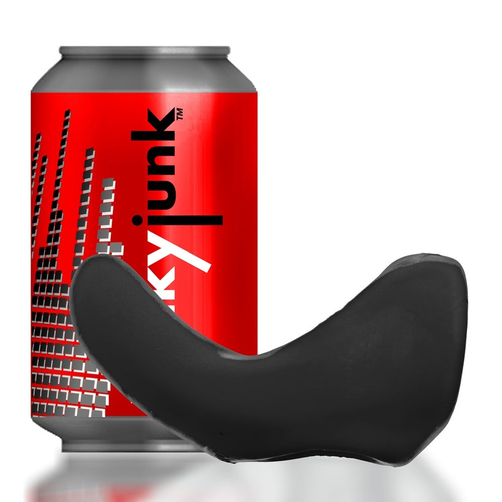 Hunkyjunk Buzzfuck Cock & Ball Sling With Taint Vibrator Tar Ice
