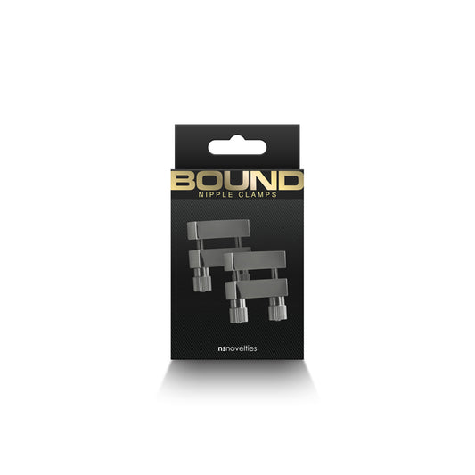 Bound V1 Nipple Clamps - Gunmetal