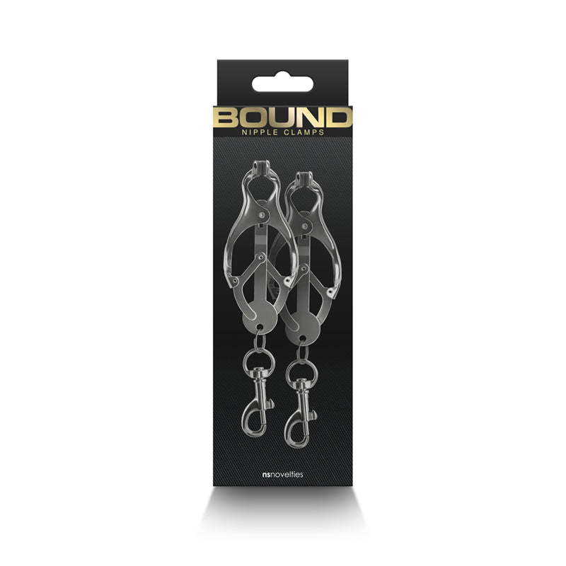 Bound C3 Nipple Clamps - Gunmetal