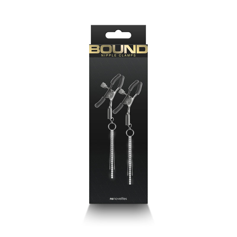 Bound D3 Nipple Clamps - Gunmetal