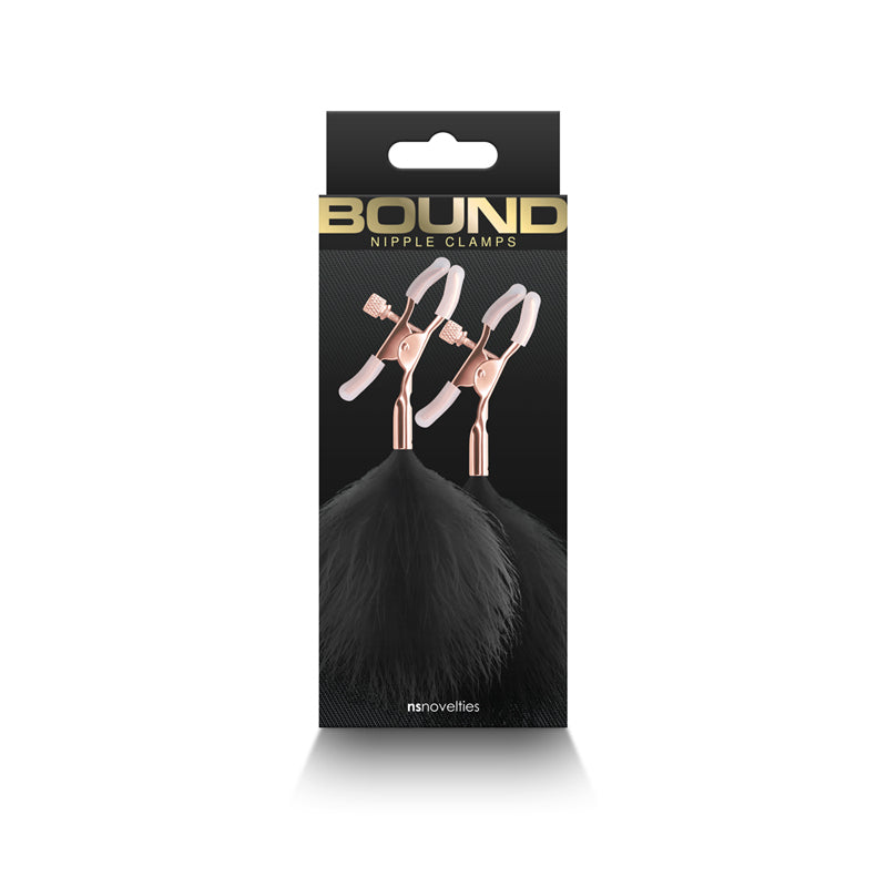 Bound F1 Nipple Clamps - Black