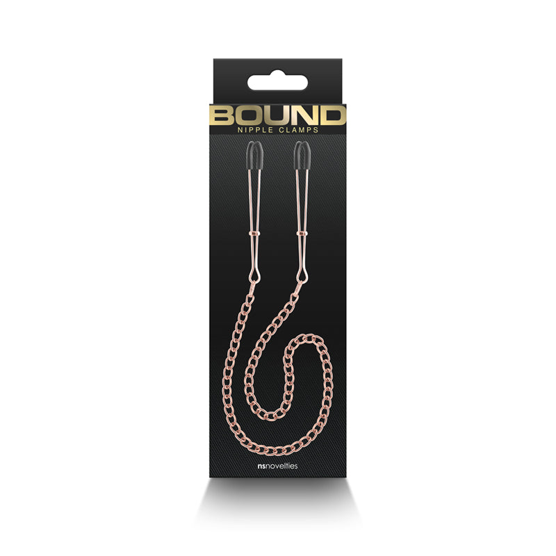 Bound DC3 Nipple Clamps - Rose Gold