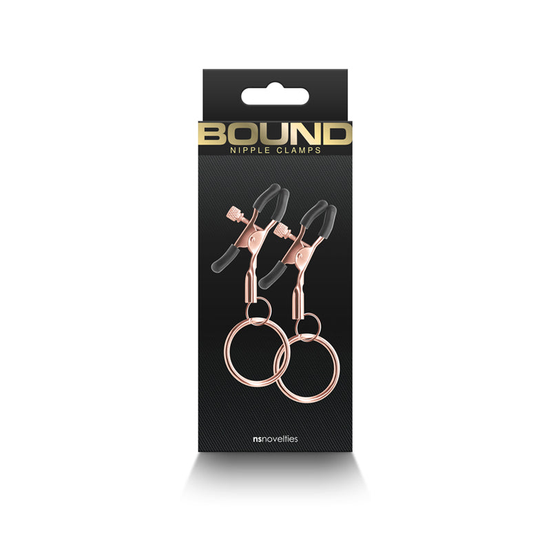 Bound C2 Nipple Clamps - Rose Gold