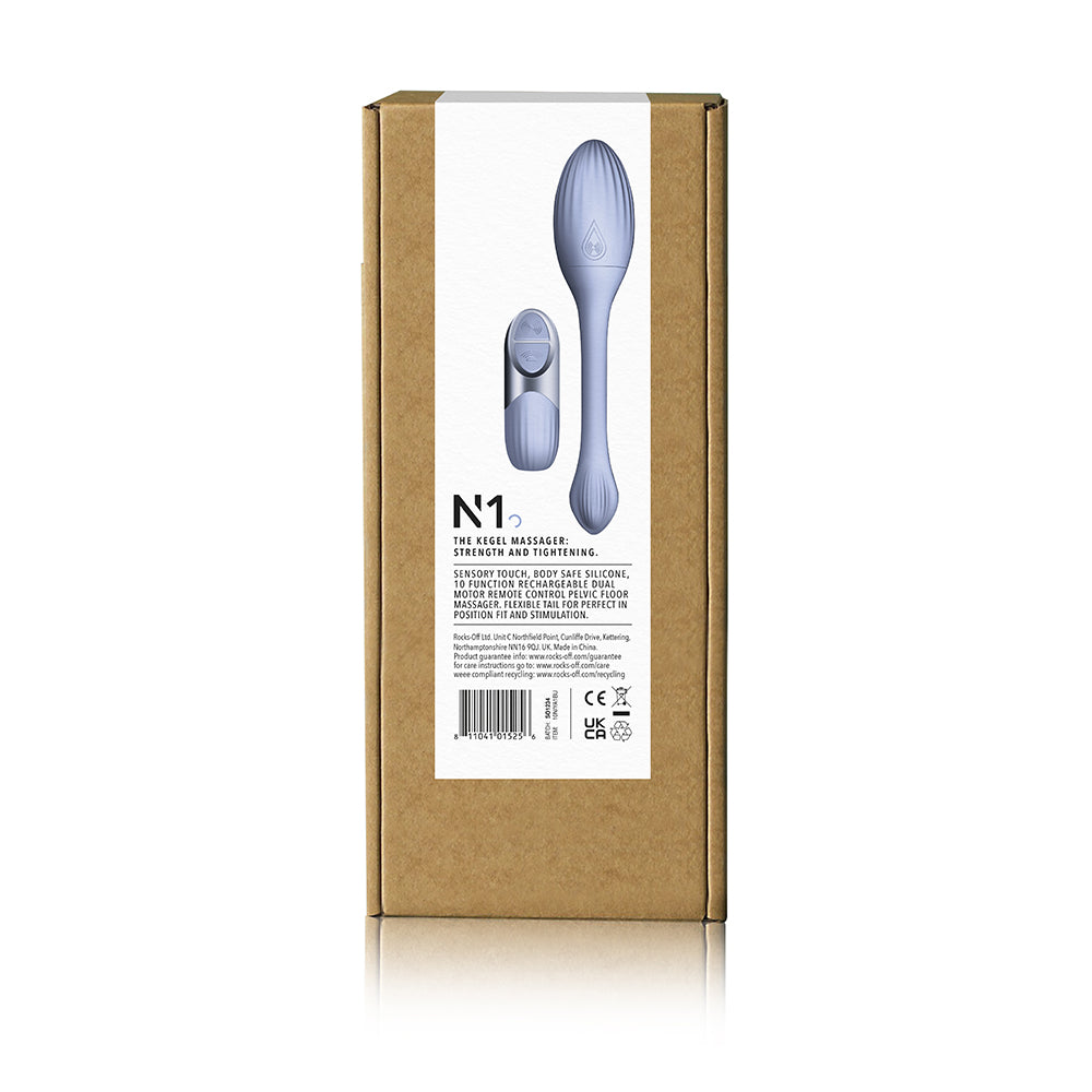Niya 1 Rechargeable Remote-controlled Silicone Kegel Massager Cornflower