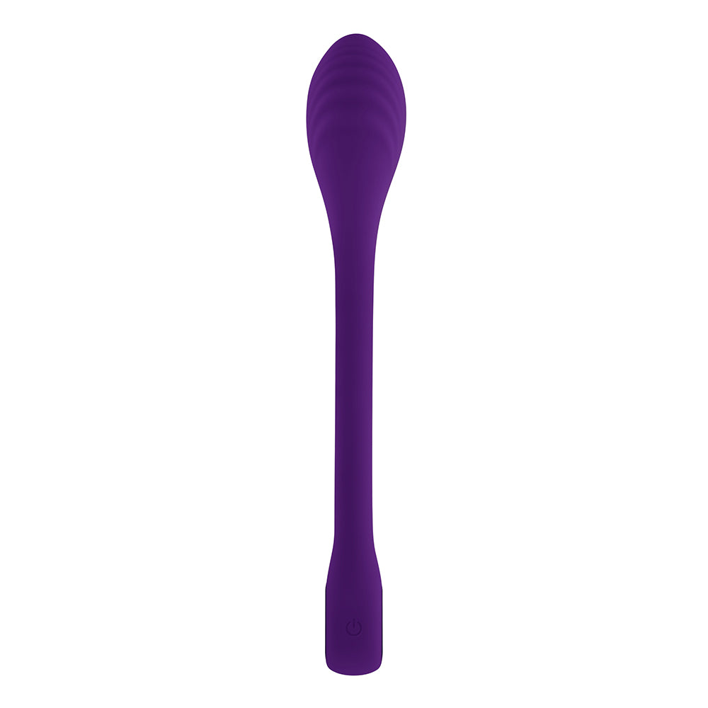 Playboy Spot On Rechargeable Posable Silicone G-spot Vibrator Acai