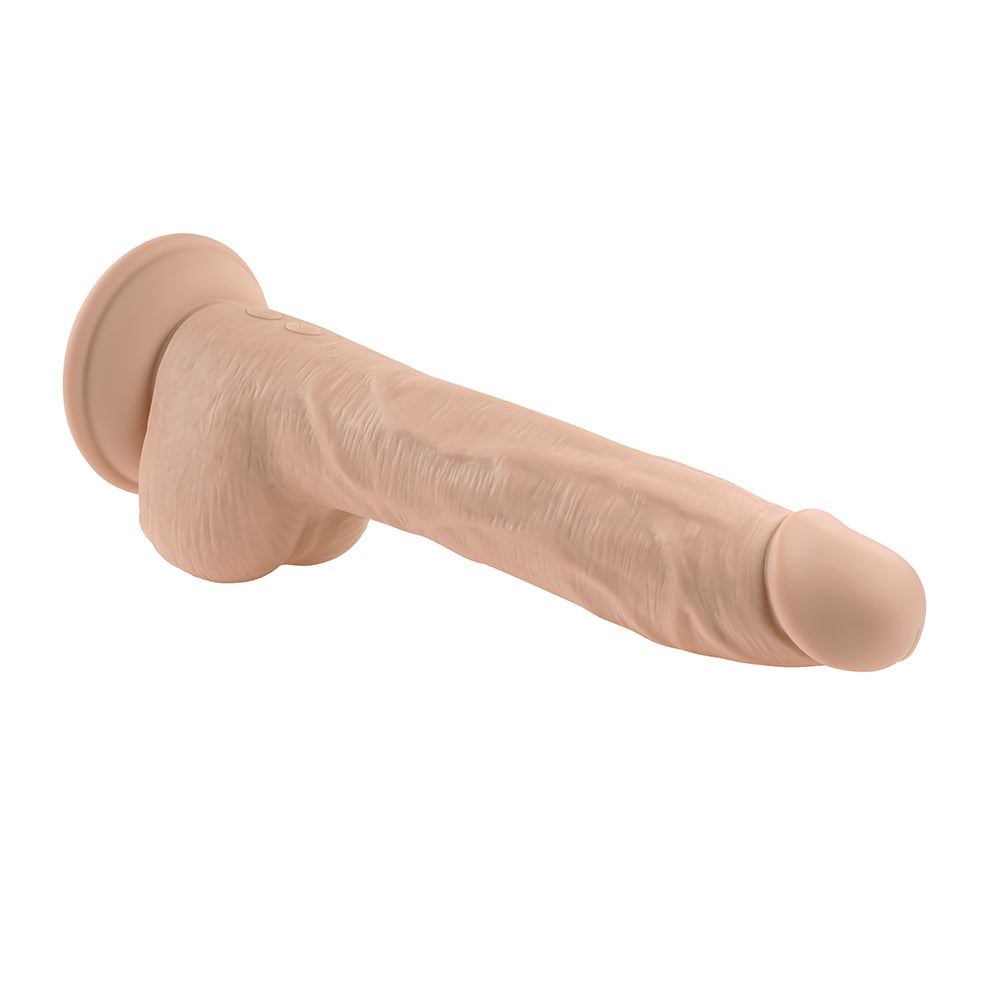 Evolved Thrust In Me Rechargeable Remote Controlled Thrusting Vibrating 9.25 In. Silicone Dildo Ligh