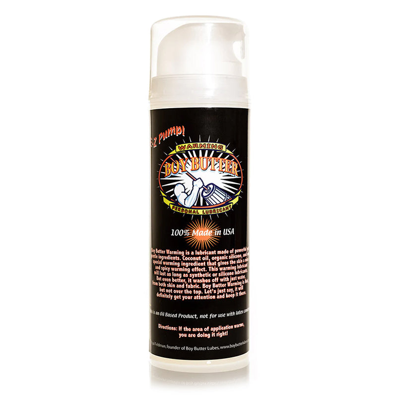 Boy Butter Water Based Warming Lubricant - 5 oz