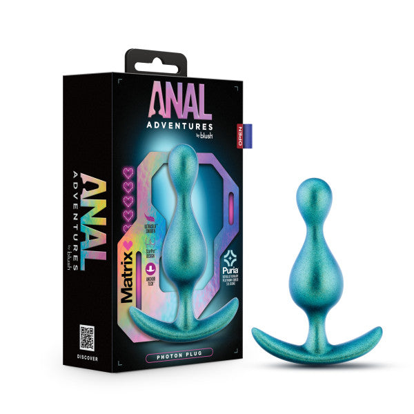 Blush Anal Adventures Matrix Photon Plug Teal 1310