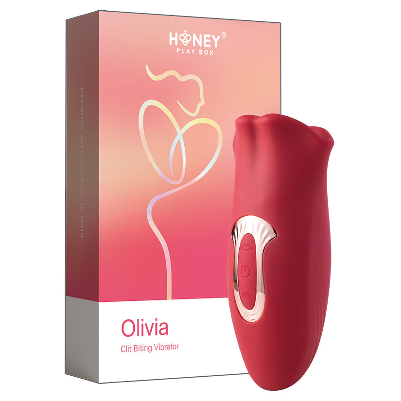 Honey Play Box Olivia Super Vibrating Clit Tickler Oral Sex Toy