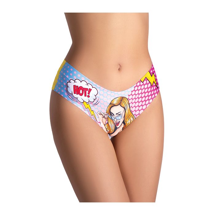 Comics Hot Girl Printed Slip LG