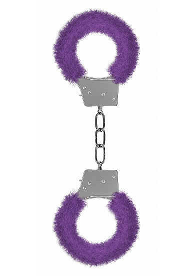 Ouch Beginner's Handcuffs Furry - Purple