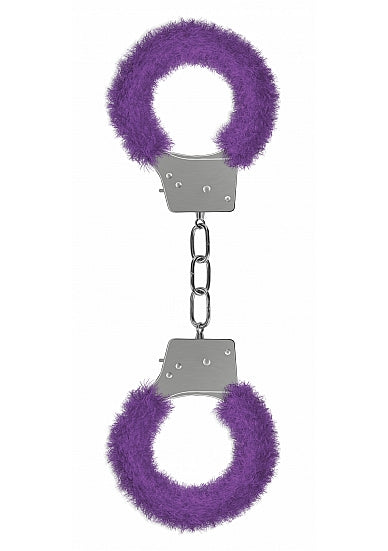 Ouch Beginner's Handcuffs Furry - Purple