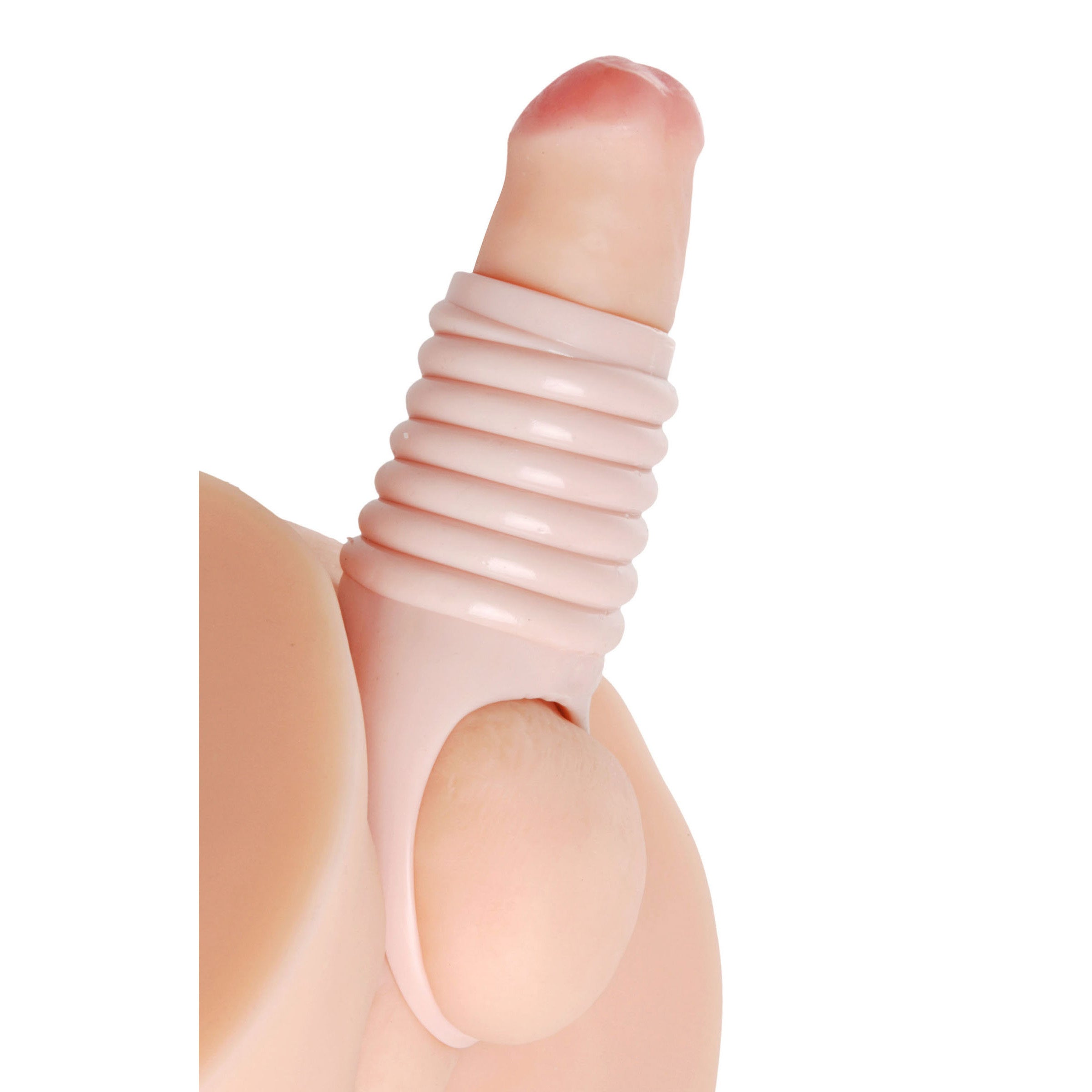 Size Matters Ribbed Penis Sheath