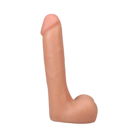 The Realistic Cock With Removable Vac-U-Lock Suction Cup With Balls ULTRASKYN 9in Vanilla