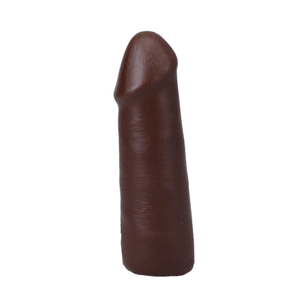 The Realistic Cock With Removable Vac-U-Lock Suction Cup ULTRASKYN 5in Chocolate