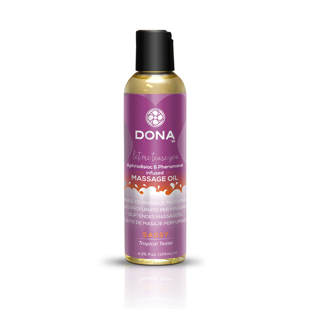 Dona Massage Oil Tropical Tease 4oz