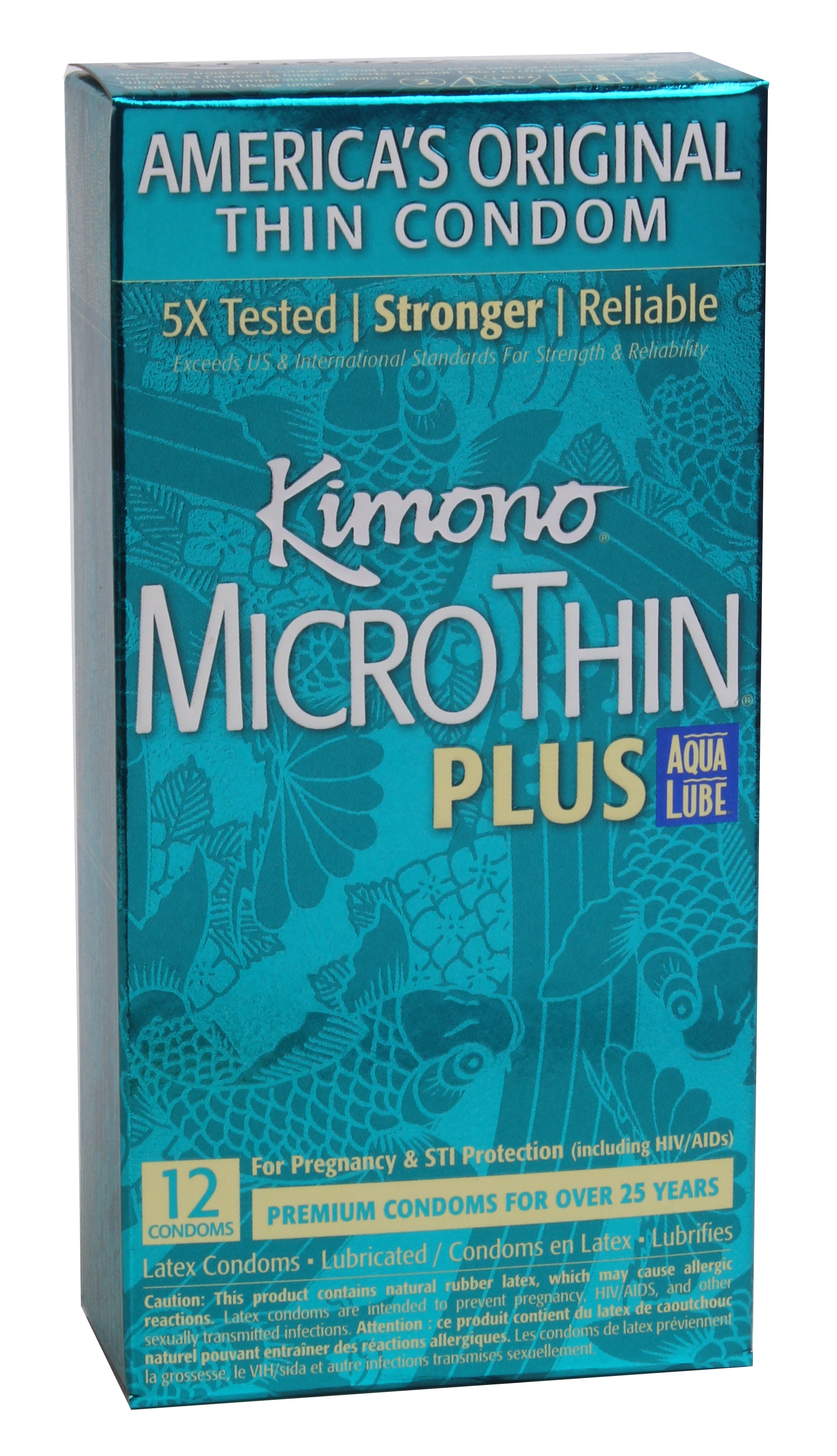 Kimono Microthin W Aqua Lube 12pk –