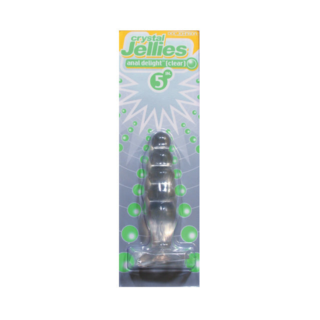 Crystal Jellies Anal Delight 5 Inches Clear