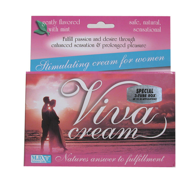 Viva Cream: Stimulating Cream For Women 3 Tube