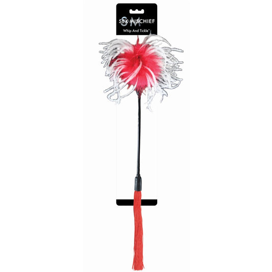 S&m Whip & Tickle: Red And White