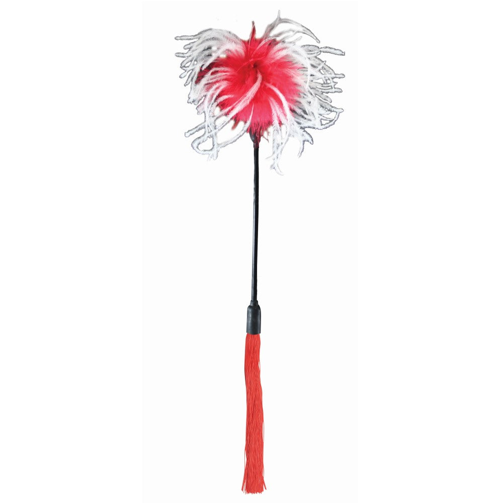 S&m Whip & Tickle: Red And White