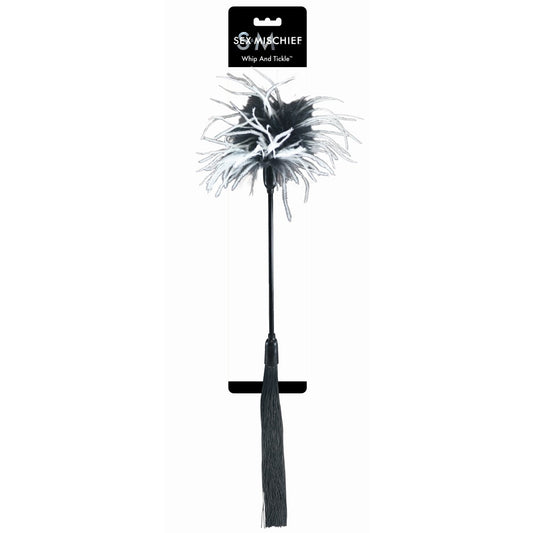 S&m Whip & Tickle: Black And White