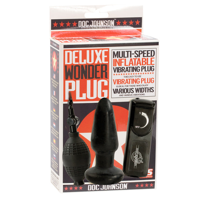 Deluxe Wonder Plug Inflatable Vibr