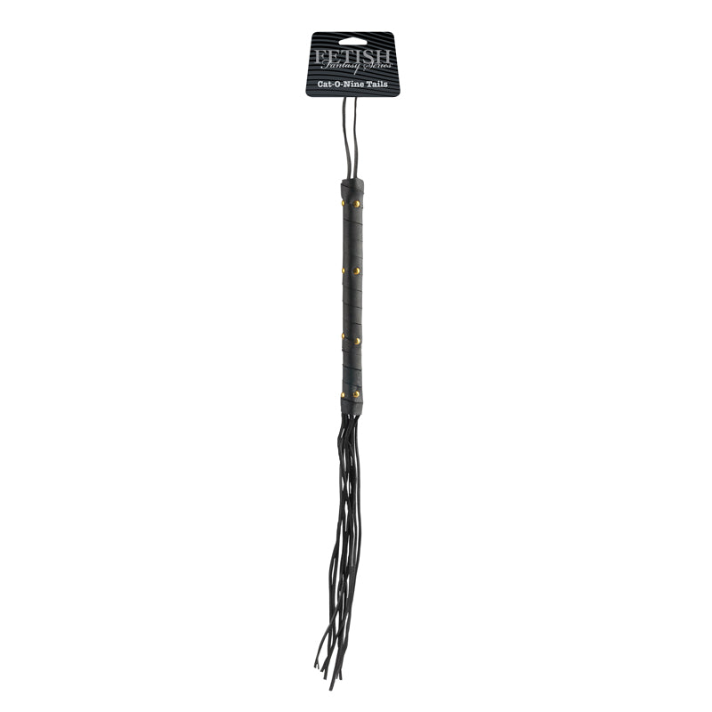 Ffle Cat O Nine Tails Leather Black